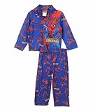 Spiderman Boys 2T-4T Blue Web Coat Pajama Set