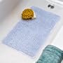 Grassy Bath Mat - White
