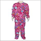Printed Chip Chip Collection Footed Snap Front Infant Baby Rompers. Cotton Sleep N Play Baby Pajamas.(12M)