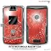 Razr V3 Stardust Red Tattoo Skin for Motorola Razor by TuneTattooz