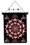 ST. LOUIS CARDINALS Magnetic DART BOARD SET with 6 Darts (15 wide and 18 long)