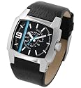 Diesel Men's Black Leather Watch #DZ1131