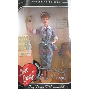 Barbie Lucy Does a TV Commercial Doll - I Love Lucy Episode 30 Collector Edition (1997) by Collector Edition I Love Lucy Doll Episode 30 Lucy Does A TV Commercial