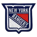 NHL New York Rangers Embroidered Team Logo Collectible Patch