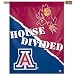 NCAA Arizona Vs Arizona St 27-by-37-Inch Vertical Flag-House Divided
