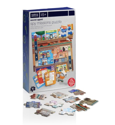 Secret Agent Spy Missions Puzzle