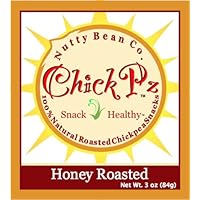 Nutty Bean Co. Chickpz Honey Roasted 3 Oz Bags ( 4 Pack)