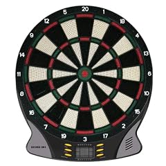 Carromco 92077 - Elektronisches Dartboard "Score 301" mit Adapter