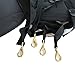 Leader Accessories Deluxe Kayak Seat SUP Seat Canoe Seat Boat Seat with Storage Bag (Black)