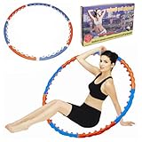 HULA HOOP PROFESSIONAL WEIGHTED MAGNETIC FITNESS EXERCISE MASSAGER ABS WORKOUT