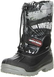 Vista Winterstiefel SNOW RIDER für Kinder schwarz, Doppelgröße:25/26;Farbe:Schwarz