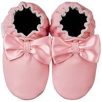 Robeez Infant/Toddler Pink Party Bow Slip-On