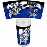 NCAA Navy Midshipmen 16-Ounce 4-Pack Tumblers