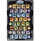 Professionally Framed Skylanders Spyros Adventure Grid Video Game Poster 22x34 with RichAndFramous Black Wood Frame 51a4hYxbMYL. SL160 Professionally Framed Skylanders Spyros Adventure Grid Video Game Poster 22x34 with RichAndFramous Black Wood Frame