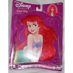 Click here to buy Disney Princess Ariel Little Mermaid Wig by Pretendtimetoys.
