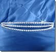 Bridal Wedding Tiara Crown With Three-Row Crystals 14616