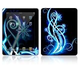 Apple iPad Decal Skin - Neon Flower