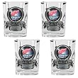 Detroit Red Wings NHL 2008 Stanley Cup Champs 4pc Square Shot Glass Set by Great American Products
