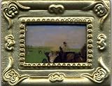 Miniature Artisan Framed Print of a Landscape