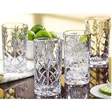 Fifth Avenue Crystal Portico Collection Hiball -Set of 4