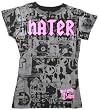 Hater Noise - Women's T-Shirt - Black / Pink