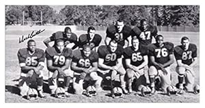 Dick Butkus Illinois Fighting Illini Autographed 8'' x 10'' Team Picture Photograph - Memories - Mounted Memories Certified