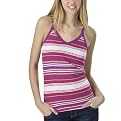 Juniors' Mossimo Supply Co. V-Neck Tank - Purple Stripe