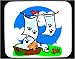 Mouse Pad with kitten, basket, bird, laundry, hiding Image