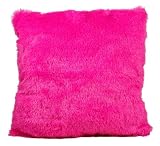 Fuschia Flurry Teddy Bear Pillow Sham