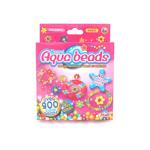Childrens Toyshop  Toys : Aqua Beads Flower Theme Pack