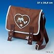My Dear Schultertasche 7404 Braun mit reh & Eichh�rnchen