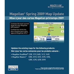 Magellan 2009 One-Time U.S. Map Update for Magellan GPS Navigators (SD Card)