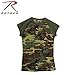 Rothco Womens Raglan T-Shirt - Woodland Camo, Large