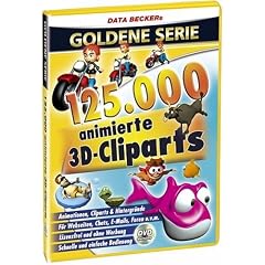 125.000 Animierte 3D-Cliparts (DVD-ROM)