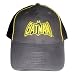 Search : Batman Gotham City Hat - Vintage Grey Yellow Logo Baseball Cap