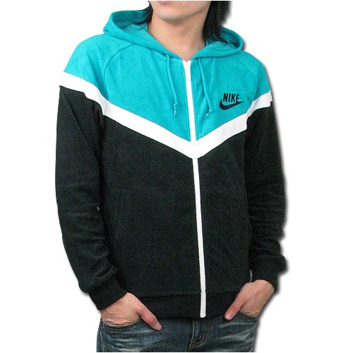 NIKE ナイキ 2010MODEL ユージーンパイルフーディージャケット《メンズ：ブラック》 376692-011