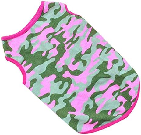 DZT 1968(TM)Newest Camouflage Pet Clothing Summer Small Dog T-Shirts (XS)