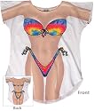 Tie-Dye Bikini Cover Up