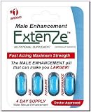 Extenze max strength male enhancement - 4 tablet blister pack