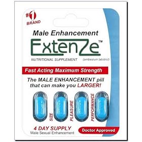 Extenze max strength male enhancement - 4 tablet blister pack by Beamonstar Warehouse Transfer