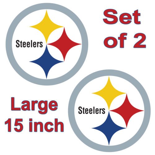 Pittsburgh Steelers Cornhole Board Decals 15
