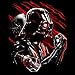 Design By Humans Wrath of Darth Vader Mens Black Graphic Tee 2XL