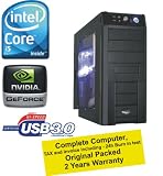 (USB 3.0) PC-System INTEL Core i5 '760' 4x2,80Ghz | NVIDIA 9800 GT 1024MB PCI CARD | RAM 4,00GB DDR3 RAM PC1600 | 1000GB Hard Disc SATA-2 | Gigabyte GA-H55M-USB3 | DVD Writer DVD±RW Multi Format Dual Layer SATA-2 | All on one Cardreader | CASE A-DIS 710 BlackLine Case ELITE EDITION