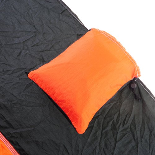 Portable Nylon Fabric Travel Camping Hammock for Double Two Person with Free Pen
