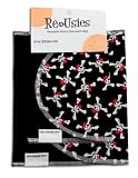 ReUsies 2 Pack Snack and Sandwich Reusable Bags, Aarrggh