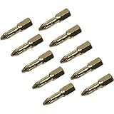 Pzd No.1 Diamond Screwdriver Bits 10pk Power Tools New Bits Silverline