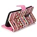 LG G Flex, E LV LG G Flex D959 / D950 / LS995 Deluxe Tribal Print PU Leather Flip Wallet/Purse Case Cover for G Flex D959 / D950 / LS995 with 1 E LV Stylus - TRIBAL