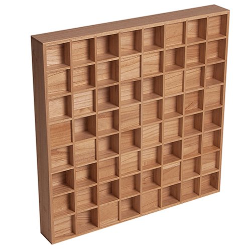 Auralex PSSA22 pArtScience Space Array Diffusor; Made of Paulownia Wood; Box of 2- 23 5/8x23 5/8x 3 Diffusors in Natural Wood Finish Only