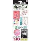 Me & My Big Ideas Sayings Stickers, Life is Good