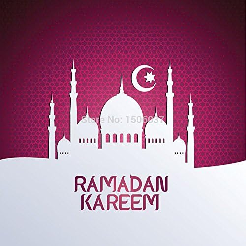 FQY printed 1pc poster Islamic mosque oil painting on canvas Ramadan Kareem Muslim Islam Arabic art